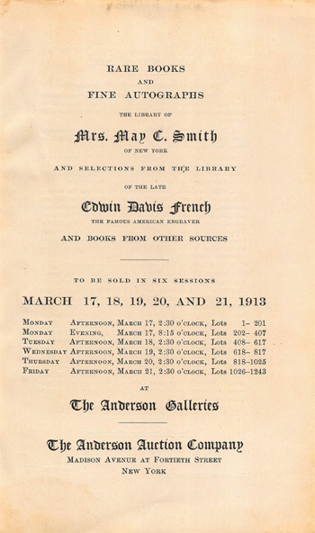 O Brood Continental. A poem of 10 lines in Whitman's autograph.