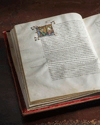 <b>Il Ponte, Feb. 25-26:</b> IL MANOSCRITTO RITROVATO DI IPPOLITA MARIA SFORZA. TITO LIVIO - Ab Urbe Condita. Prima Decade. Manoscritto miniato su pergamena, metà XV secolo. € 280.000 - 350.000