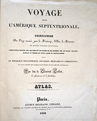 <b>Kestenbaum, Mar. 5:</b> (AMERICA). COLLOT, GEORGES H. VICTOR. <i>Voyage dans l'Amérique Septentrionale…,</i> Paris, 1826 (but printed 1804/5). $60,000 to $90,000.