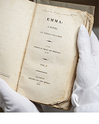 <b>Sotheby’s, Oct. 1-15:</b> [Austen, Jane]. Emma, the extraordinary Edgeworth-Butler copy. $250,000 to $350,000.