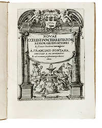 <b>Gonnelli:</b> Fontana, Novae coelestium observationes. 1646. Starting price € 10.000
