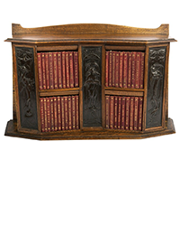 <b>Sotheby’s:</b> William Shakespeare. <i>The Temple Shakespeare.</i> Housed in Custom Bookcase. $6,365.