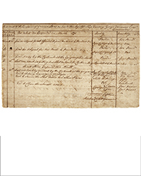 <b>Bonhams, Oct. 13-23:</b> Manuscrpit from Aboard The Discovery, Signed by George Vancouver. $80,000-$120,000