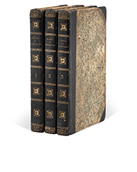<b>Sotheby’s, Dec. 16:</b> [Austen, Jane]. A handsome first edition of <i>Sense and Sensibility,</i> the author's first novel. $60,000 to $80,000.