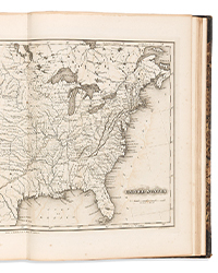 <b>Swann, Dec. 9:</b> Lot 239: Fielding Lucas, <i>A General Atlas,</i> 81 engraved maps and diagrams, Baltimore, 1823.