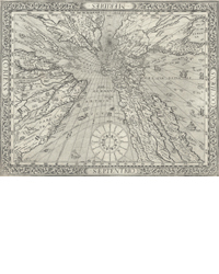 Old World Auctions (Sept 10):Lot 7. Ritter's Fascinating Sundial World Map - First State (1610) Est. $11,500 - $13,000
