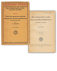 University Archives, Oct. 8: Albert Einstein Signed Booklet Exploring Relativity! "On the Special and General Theory of Relativity" Issued Shortly Before Nobel Prize Win