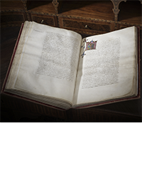 <b>Il Ponte, Feb. 25-26:</b> IL MANOSCRITTO RITROVATO DI IPPOLITA MARIA SFORZA. TITO LIVIO - Ab Urbe Condita. Prima Decade. Manoscritto miniato su pergamena, metà XV secolo. € 280.000 - 350.000