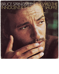 <b>Sotheby’s, Oct. 24:</b> Bruce Springsteen & E Street Band. Signed “The Wild, The Innocent & The E Street Shuffle” 12" Vinyl, ca. 1974. $8,000 to $10,000.