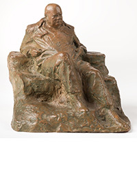Dominic Winter, Oct. 8: Churchill (Winston S.). A terracotta maquette of Churchill by Oscar Nemon, c. 1955. £5,000-8,000.