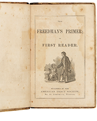 <b>Sotheby’s Year in Review:</b> "The Freedman's Primer.” Sold: 241,300 USD