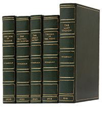<b>Sotheby’s:</b> F. Scott Fitzgerald. First Edition Set, Including <i>This Side of Paradise, The Great Gatsby,</i> and others. Charles Scribner's Sons. 1920 – 1941. $24,180.