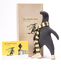 <b>Swann, Oct. 23:</b> Lot 382: Edward Gorey, <i>The Doubtful Guest,</i> with limited edition doll, ca. 1974.