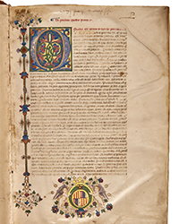 <b>Sotheby’s, Dec. 9:</b> Thomas Aquinas. <i>Quaestiones de potentia dei. Quaestiones de malo,</i> Italy, Naples, 30 December 1480. £240,000 to £320,000.