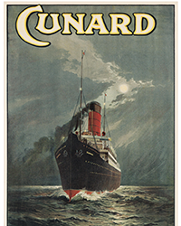 <b>Swann, Nov. 25:</b> Cunard [Slavonia] / New York Mediterranean. Circa 1905. $3,000 to $4,000.