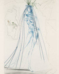 <b>Jeschke Jádi, Oct. 24-25:</b><br>Lot 637. Salvador Dalí. Tristan et Iseult. With 21 etchings. Paris 1970.