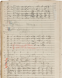 <b>Dominic Winter, Jan. 28:</b> Lot 286 - Walton (William, 1902-1983). Autograph manuscript full score for <i>Belshazzar’s Feast,</i> [1930-31]. £20,000-30,000 