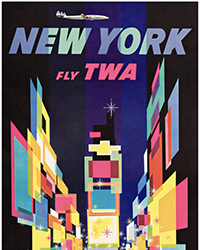 <b>Swann, Nov. 25:</b> David Klein. New York / Fly TWA. 1956. $7,000 to $10,000.