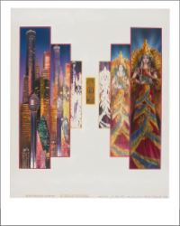 <b>Bonhams, Dec. 8-18:</b> Original Artwork for the First Edition of Neal Stephenson's Groundbreaking Novel Snow Crash. $100,000 - $150,000.