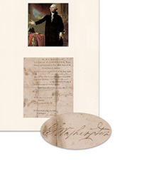<b>University Archives, Nov. 19:</b><br>Lot 152 - George Washington Signed Discharge for MA Solider Whose Regiment Was at Bunker Hill! 