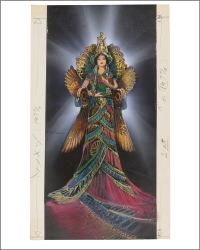 <b>Bonhams, Dec. 8-18:</b> Original Preliminary Artwork, for the First Edition of Snow Crash. $20,000 - $30,000.