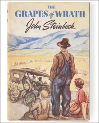 <b>Bonhams, Nov. 3-13:</b> Steinbeck's Best-Known Work. Steinbeck, John. $2,000-$3,000