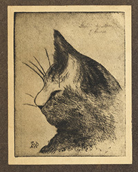 <b>ALDE, Mar. 11:</b> GACHET (PAUL-FERDINAND). <i>Les Chats de Gachet</i> (Manuscrit). S.d. [avant mai 1873]. €6,000 - €8,000.