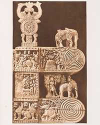 <b>Forum, Feb. 19:</b> Lot 205<br>Marshall (Sir John) and Alfred Foucher. <i>The Monuments of Sanchi,</i> 3 vol., first edition, 141 plates, most photogravure, [Calcutta], [1940]. £3,000-4,000