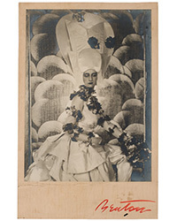 Dominic Winter, Oct. 8: Beaton (Cecil). Portrait of Maxine Frances Mary ‘Blossom’ Miles, 1920s. £700-1,000.
