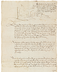 Sotheby’s, Oct. 1-15: Queen Elizabeth I. A queen’s defense of the realm, and the birth of the British Empire. $500,000 to $700,000.