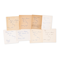 <b>Forum, Jan. 29:</b> Powell (Anthony). [<i>A Dance to the Music of Time</i>], 12 vol., first editions, each with a signed presentation inscription from the author to Osbert Lancaster, 1951-75. £6,000-8,000