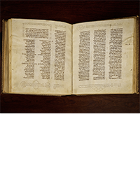 <b>Sotheby’s Year in Review:</b> A Rare Hebrew Bible with Micrographic Masorah. Sold: 1,514,000 USD