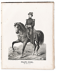 <b>Swann, Nov. 20:</b> Lot 120<br>Portfolio of lithograph Civil War portraits by Ehrgott, Forbriger & Co. and others. Cincinnati, OH, circa 1863.