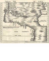 Old World Auctions (Sept 10):Lot 62. The Waldseemuller "Admiral's Map" (1513) Est. $35,000 - $45,000