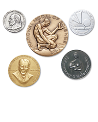 <b>Sotheby’s, July 17:</b> Wolfgang Kurt Hermann Panofsky Group of Awards. Pief Panofsky's 1961 Ernest Orlando Lawrence Award, National Medal of Science, Enrico Fermi Award, and Others. $8,000 to $12,000.