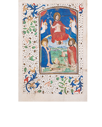 <b>Forum, Jan. 29:</b> Book of Hours, Use of Rome, In Latin, illuminated manuscript on vellum, [Southern Netherlands (probably Bruges), c.1460]. £6,000-8,000