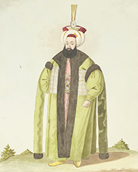 <b>Gros & Delettrez, Feb. 11:</b> COSTUMES OTTOMANS. Suite de figures ottomanes à l’aquarelle