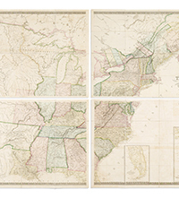 <b>Swann, Dec. 9:</b> Lot 285: Levinus Hulsius, <i>Achtzehender Theil der Newen Welt,</i> 14 engraved folding maps, Frankfurt: Johann Frederick Weiss, 1623.