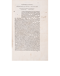 <b>Forum, Jan. 29:</b> Plato. [<i>Apanta ta tou Platonos. Omnia Platonis opera</i>], 2 parts in 2 vol., editio princeps of Plato's works in the original Greek, Venice, House of Aldus, 1513. £8,000-12,000