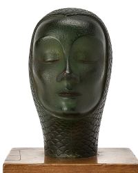 <b>Doyle, Nov. 5:</b> A Small Patinated Bronze Bust of Marlene Dietrich. $800 to $1,200.