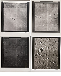 <b>Case Antiques, Jan. 31-Feb. 1:</b> Four NASA Moon Survey Photos; 144M, 148M, 149M, 149H1. $400 to $600.