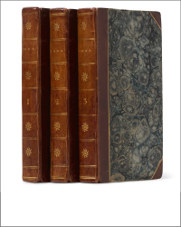 <b>Bonhams, Dec. 8-18:</b> An Exceptionally Fine Copy of Austenís Emma: A Novel in Three Volumes. $40,000 - $60,000.