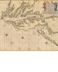 <b>Old World Auctions (Feb 11):</b><br>Lot 169. One of the Earliest Maps to Show Philadelphia (1695) Est. $4,750 - $6,000