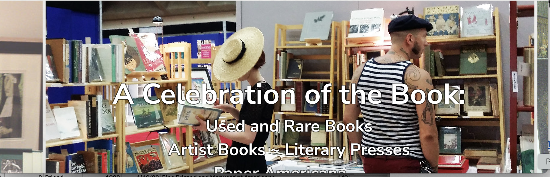 The 2025 Northampton Antiquarian Book, Ephemera, and Book Arts Fair: Nov. 21-22