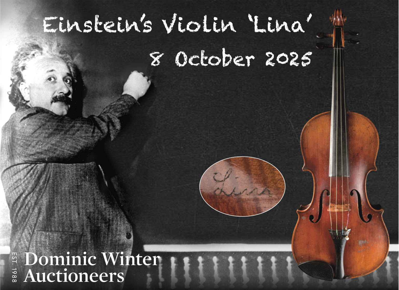 Einstein's Violin Heads to Auction on October 8th