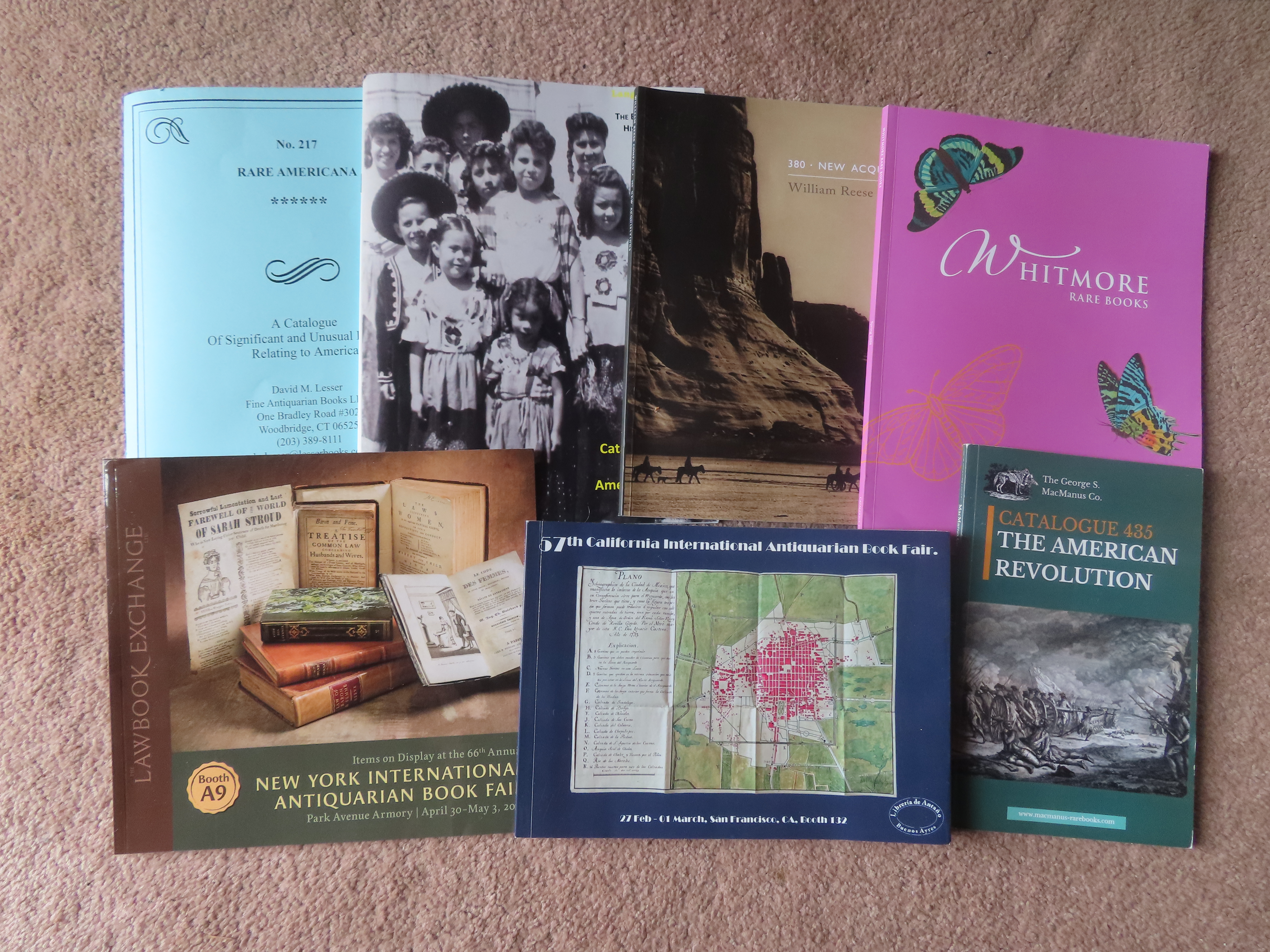Seven New Catalogues Reviewed This Month