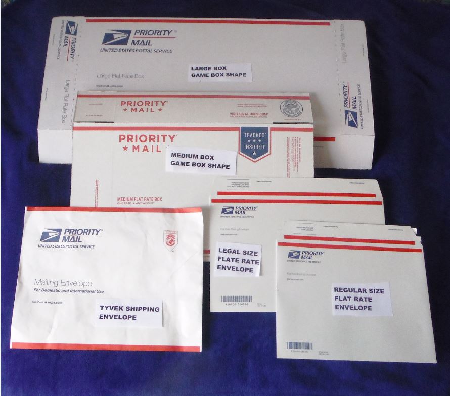 United States Postal Service Priority Mail Small Flat Rate Box Size