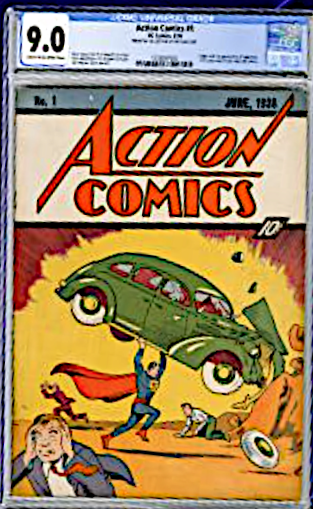 A Comic Book Has Just Sold for $15 Million. That's Super, Man