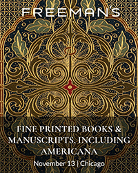 Rare Book Hub: 91 Auctions Archived, another 89 Upcoming this Week