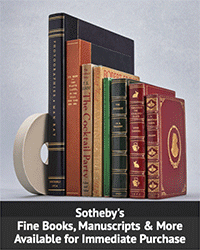 Rare Book Hub: 94 Auctions Archived, another 92 Upcoming this Week